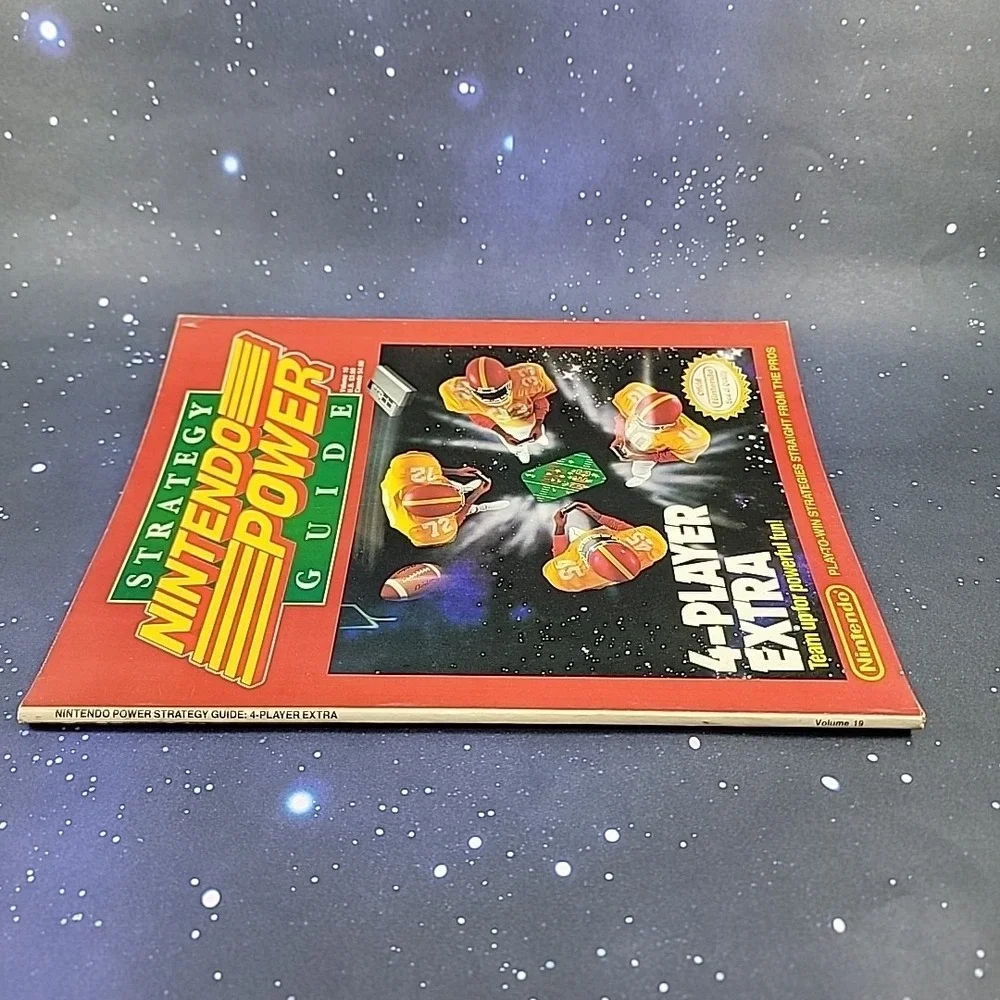 Nintendo Power Magazine Volume 19 4-Player Extra Strategy Guide 1990 December